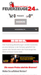 Mobile Screenshot of feuerzeuge24.ch